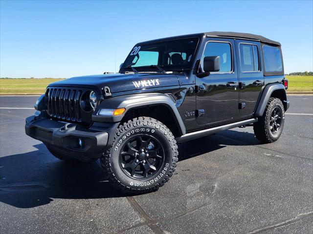 2020 Jeep Wrangler Unlimited Willys 4X4 2020 Jeep Wrangler Unlimited Willys 4X4