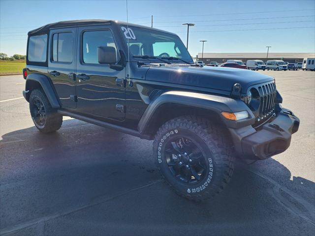 2020 Jeep Wrangler Unlimited Willys 4X4 2020 Jeep Wrangler Unlimited Willys 4X4