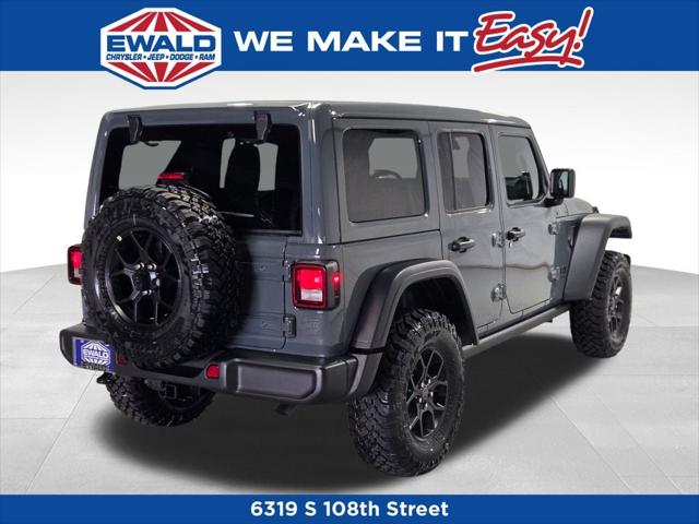 2026 Jeep Wrangler WRANGLER 4-DOOR WILLYS 2026 Jeep Wrangler WRANGLER 4-DOOR WILLYS