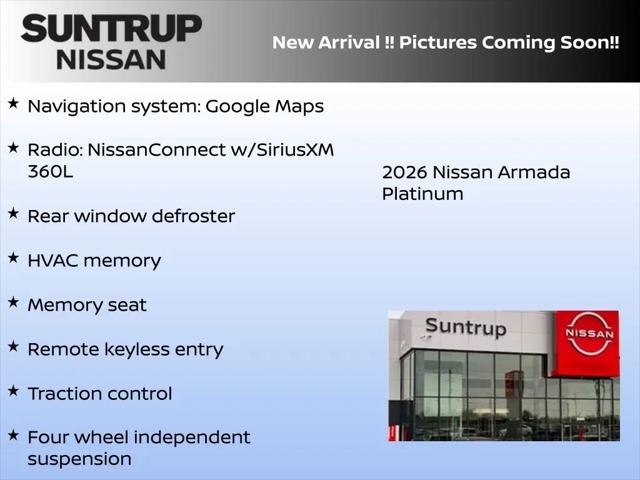 2026 Nissan Armada Platinum