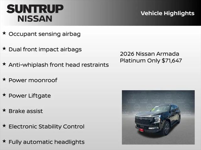 2026 Nissan Armada Platinum