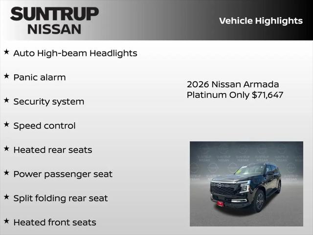 2026 Nissan Armada Platinum