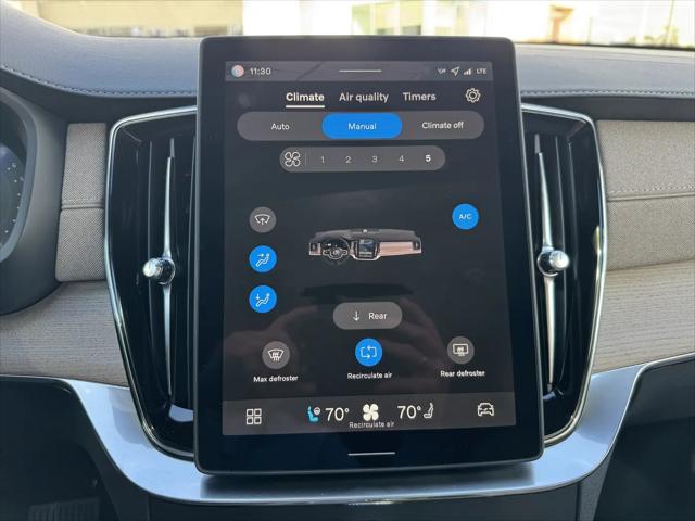 2026 Volvo XC90 Ultra, B6 AWD Gas (mild hybrid), Gasoline, Bright, 7 Seats