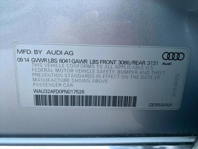 2015 Audi A8 L 4.0T