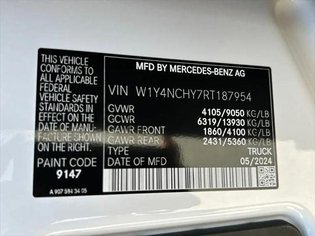 2024 Mercedes-Benz Sprinter 2500 High Roof 4-Cyl Diesel HO