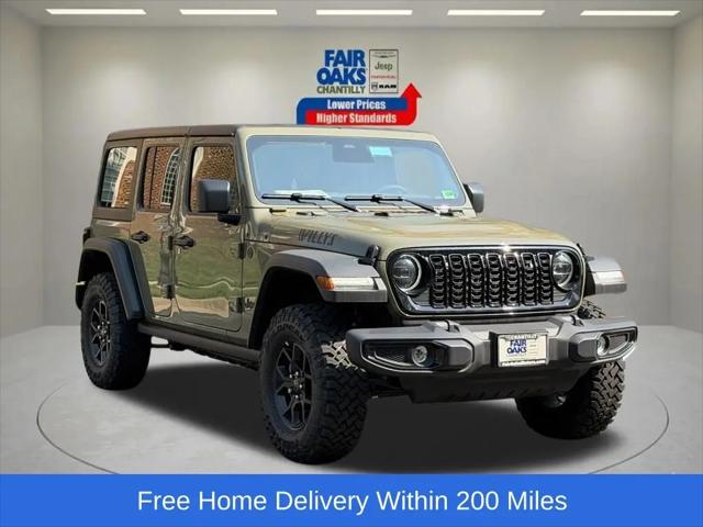 2026 Jeep Wrangler 4-Door Willys 4x4 for sale in Chantilly, VA