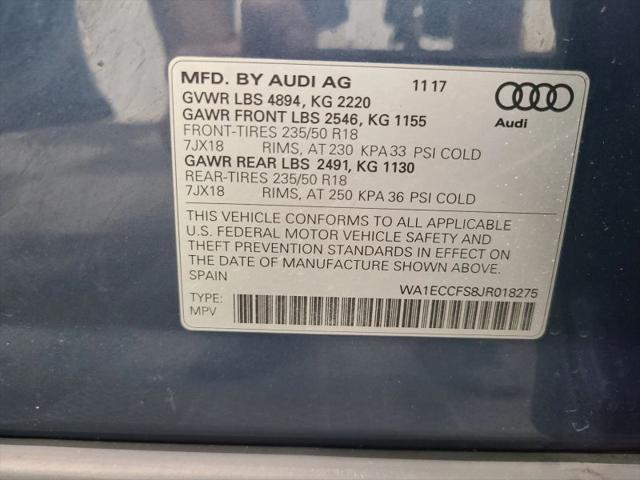 2018 Audi Q3 2.0T Premium