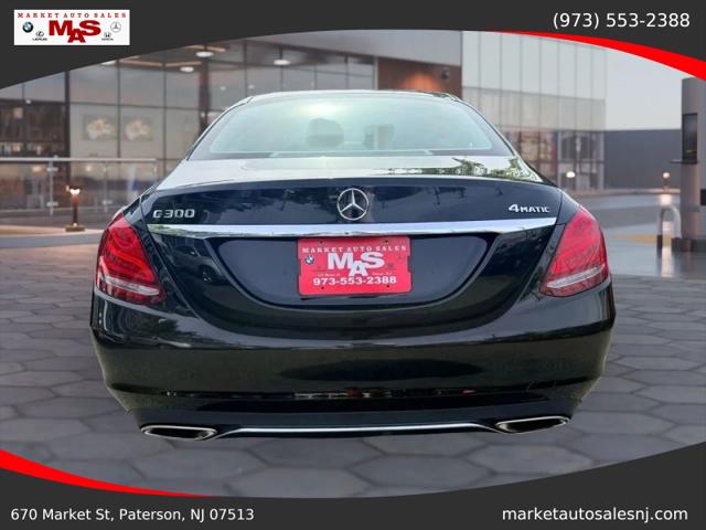 2017 Mercedes-Benz C-CLASS C 300 4MATIC