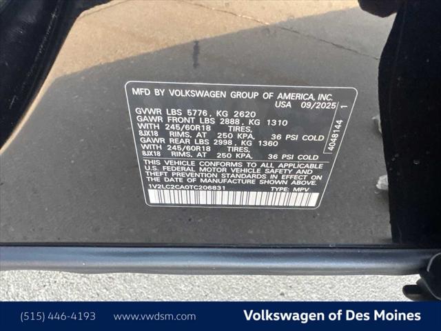 2026 Volkswagen Atlas Cross Sport 2.0T SE