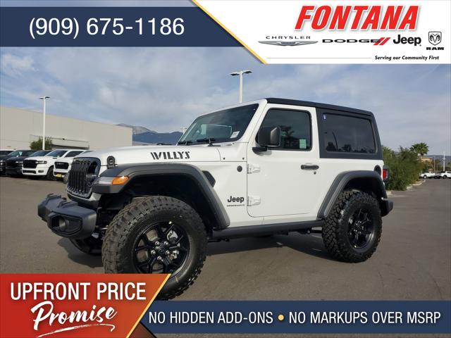 2026 Jeep Wrangler WRANGLER 2-DOOR WILLYS 2026 Jeep Wrangler WRANGLER 2-DOOR WILLYS