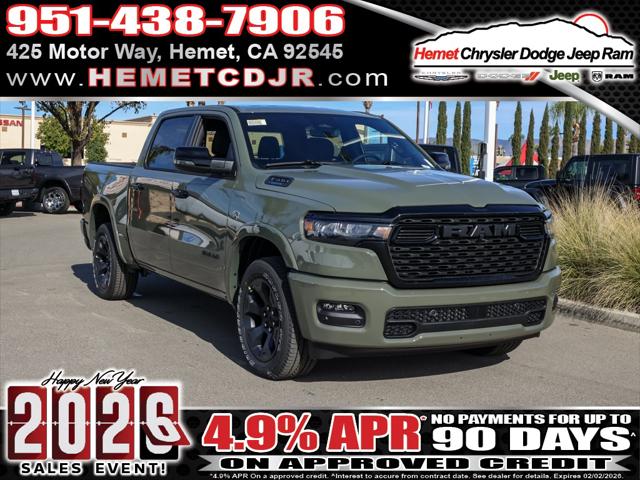 2026 RAM Ram 1500 RAM 1500 BIG HORN CREW CAB 4X4 57 BOX 2026 RAM Ram 1500 RAM 1500 BIG HORN CREW CAB 4X4 57 BOX