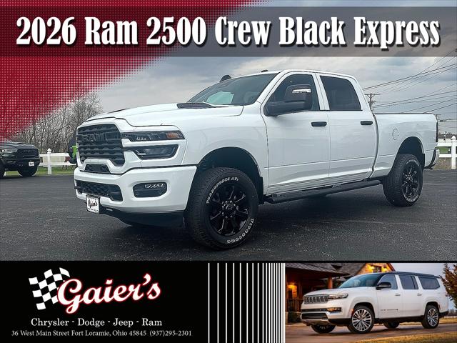2026 RAM Ram 2500 RAM 2500 BLACK EXPRESS CREW CAB 4X4 64 BOX