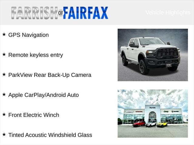 2026 RAM 2500 RAM 2500 TRADESMAN CREW CAB 4X4 64 BOX 2026 RAM 2500 RAM 2500 TRADESMAN CREW CAB 4X4 64 BOX