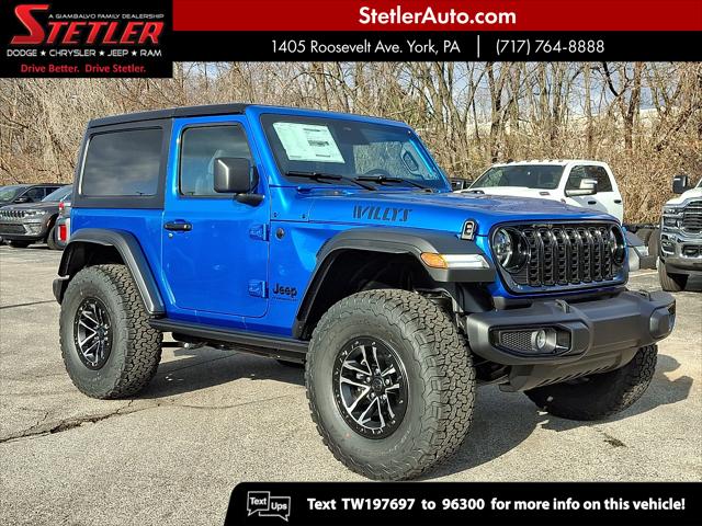 2026 Jeep Wrangler WRANGLER 2-DOOR WILLYS 2026 Jeep Wrangler WRANGLER 2-DOOR WILLYS
