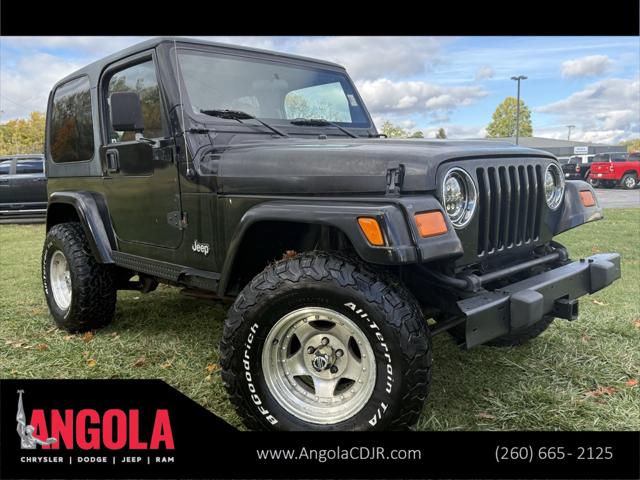 2002 Jeep Wrangler X 2002 Jeep Wrangler X