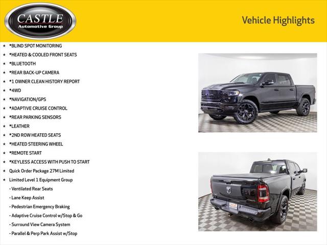 2021 RAM 1500 Limited Crew Cab 4x4 57 Box 2021 RAM 1500 Limited Crew Cab 4x4 57 Box