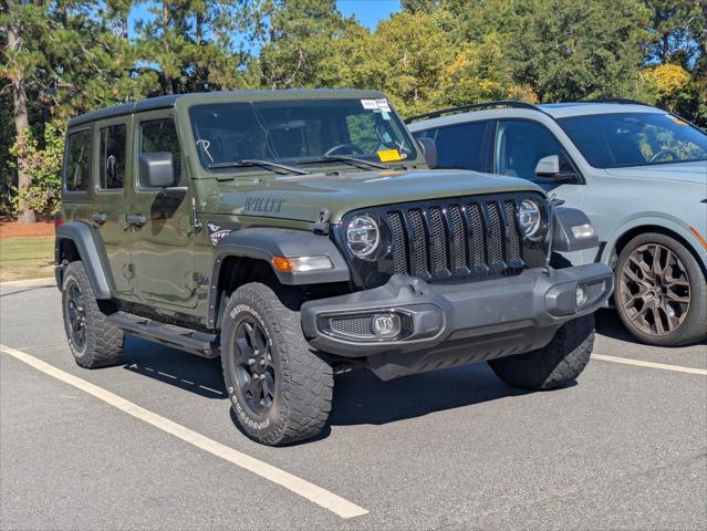 2022 Jeep Wrangler Unlimited Willys 4x4 2022 Jeep Wrangler Unlimited Willys 4x4