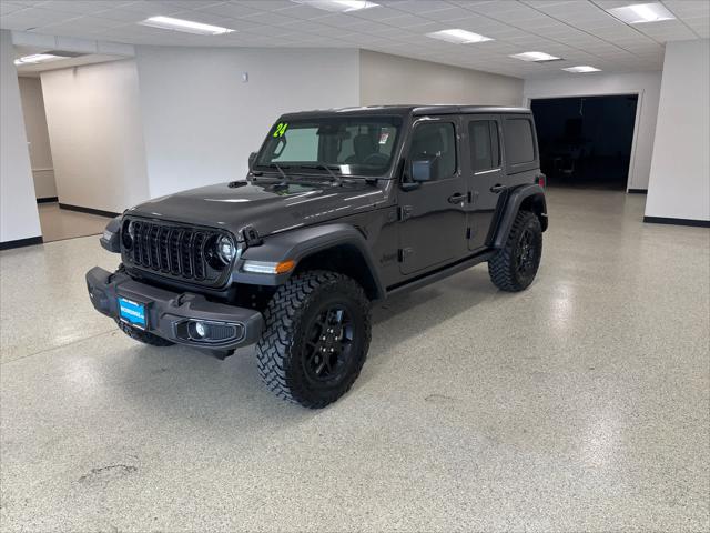 2024 Jeep Wrangler 4-Door Willys 4x4 2024 Jeep Wrangler 4-Door Willys 4x4