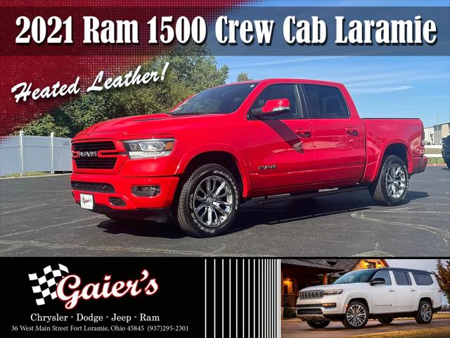 2021 RAM 1500 Laramie Crew Cab 4x4 57 Box 2021 RAM 1500 Laramie Crew Cab 4x4 57 Box