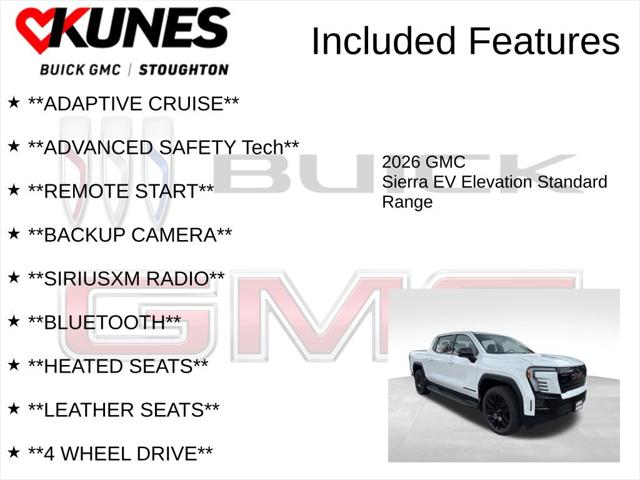 2026 GMC Sierra Standard Range Elevation