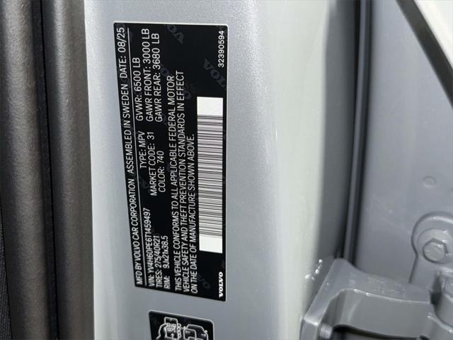 2026 Volvo XC90 Plug-In Hybrid Plus, T8 AWD, Electric/Gasoline, Bright, 7 Seats