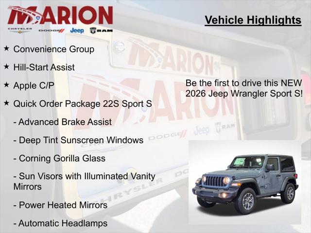 2026 Jeep Wrangler Sport S