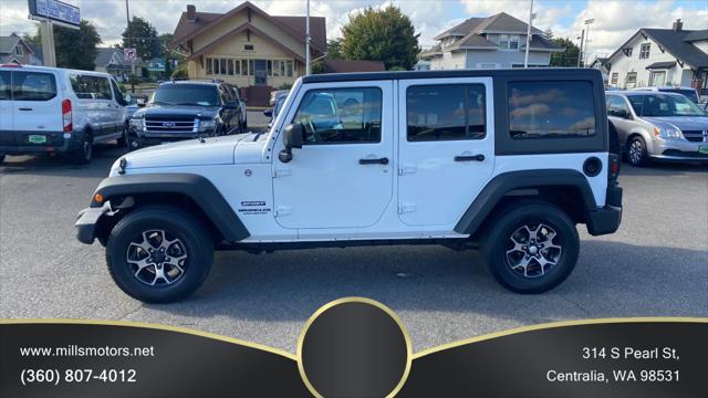 2016 Jeep Wrangler Unlimited Sport