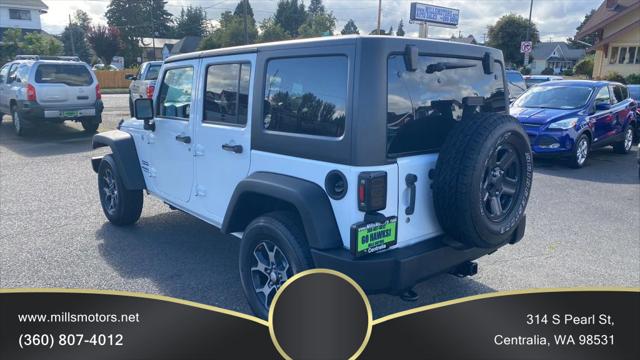 2016 Jeep Wrangler Unlimited Sport