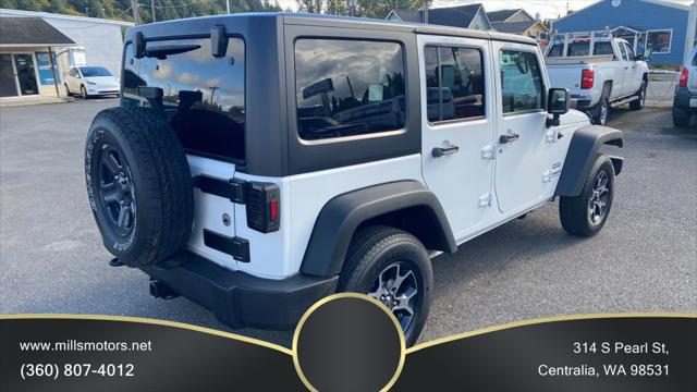 2016 Jeep Wrangler Unlimited Sport