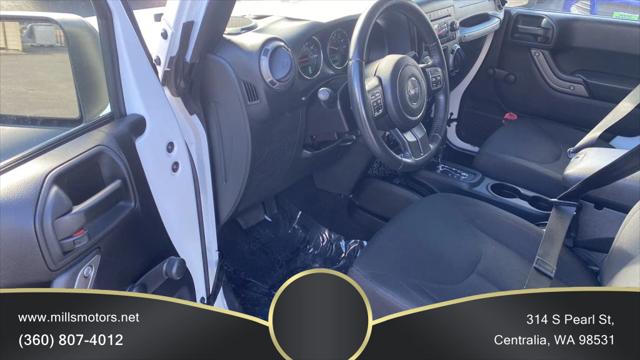 2016 Jeep Wrangler Unlimited Sport