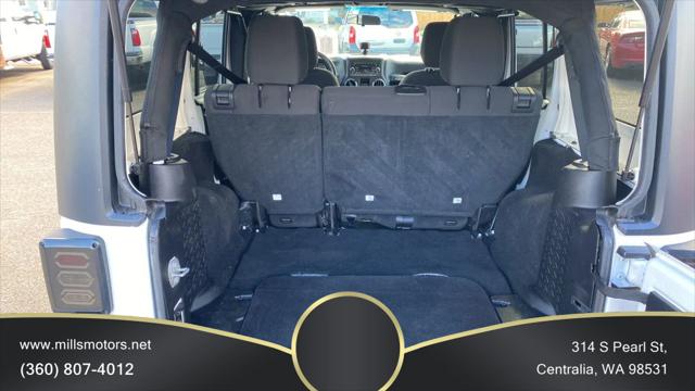 2016 Jeep Wrangler Unlimited Sport