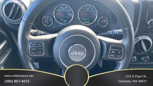 2016 Jeep Wrangler Unlimited Sport