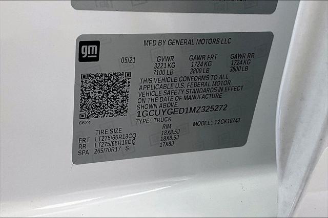 Used 2021 Chevrolet Silverado 1500 For Sale in Millington, TN