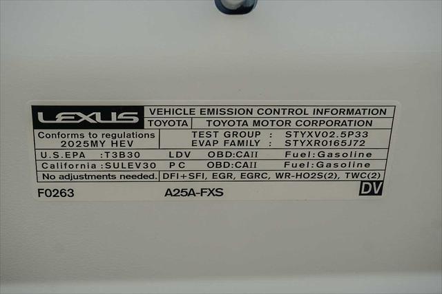 2025 Lexus ES 300h Unknown