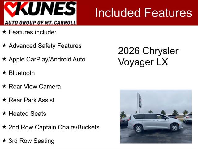 2026 Chrysler Voyager VOYAGER LX 2026 Chrysler Voyager VOYAGER LX