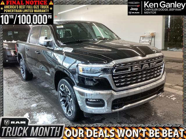 2026 RAM Ram 1500 RAM 1500 LIMITED LONGHORN CREW CAB 4X4 57 BOX