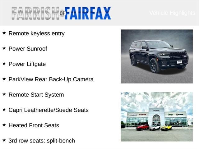 2025 Jeep Grand Cherokee GRAND CHEROKEE L ALTITUDE X 4X4