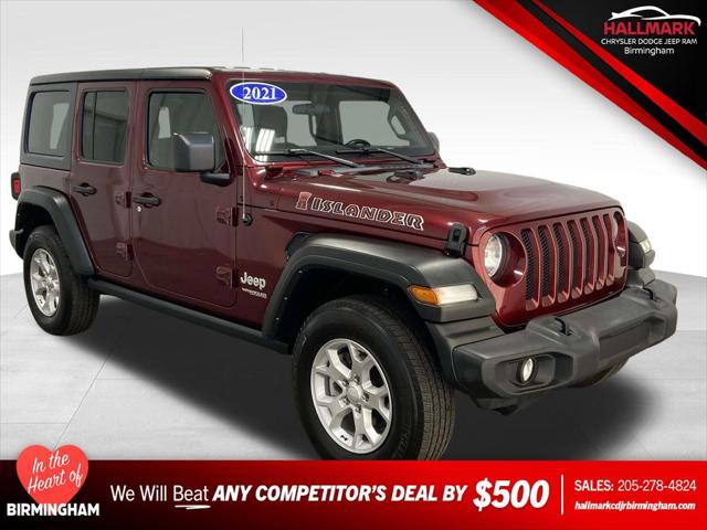 2021 Jeep Wrangler Unlimited Islander 4x4 2021 Jeep Wrangler Unlimited Islander 4x4