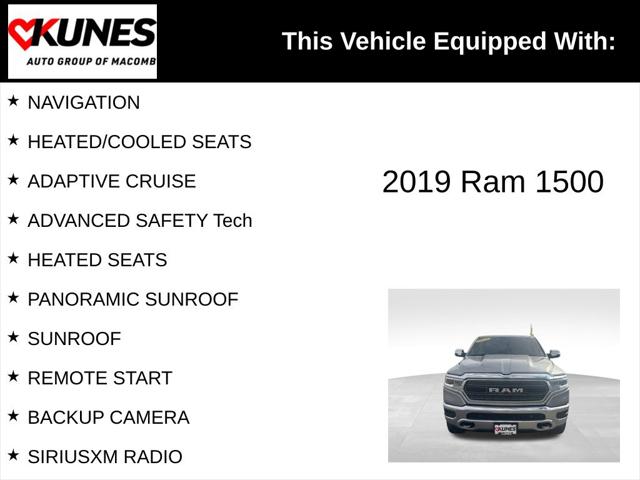 2019 RAM 1500 Limited Crew Cab 4x4 57 Box