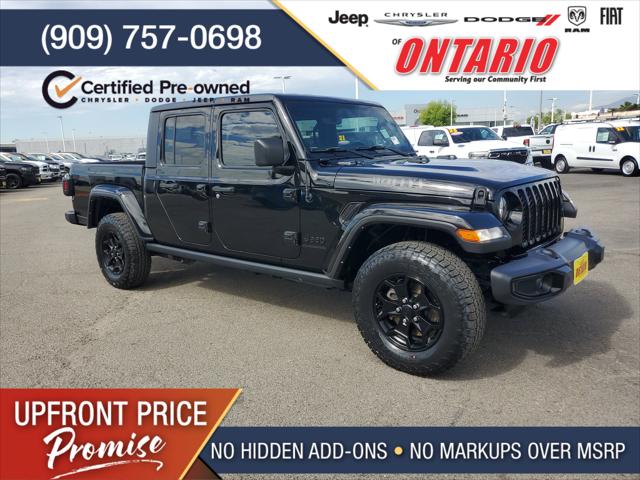 2022 Jeep Gladiator Willys 4x4