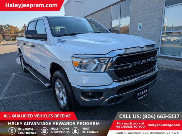 2023 RAM 1500 Big Horn Crew Cab 4x4 57 Box 2023 RAM 1500 Big Horn Crew Cab 4x4 57 Box