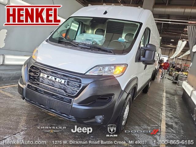 2025 RAM ProMaster 2500 Cargo Van Tradesman High Roof 159 WB w/Pass Seat