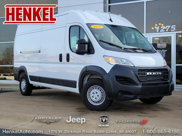 2025 RAM ProMaster 2500 Cargo Van Tradesman High Roof 159 WB w/Pass Seat