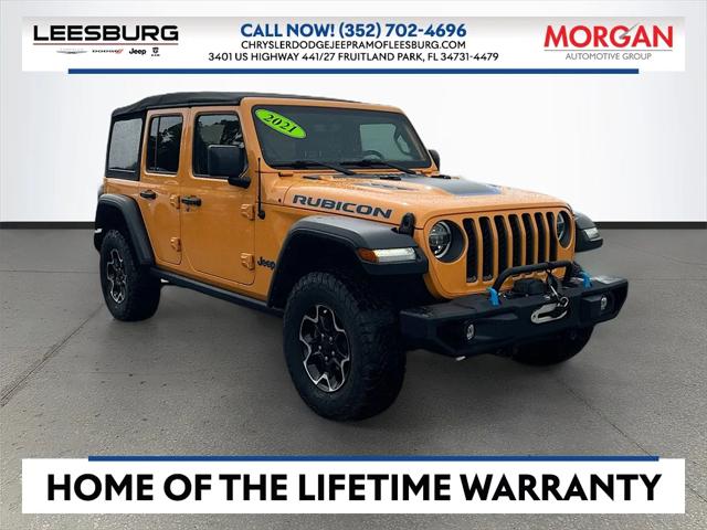 2021 Jeep Wrangler 4xe Unlimited Rubicon 4x4