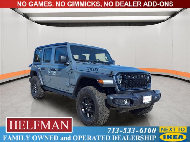 2025 Jeep Wrangler WRANGLER 4-DOOR WILLYS