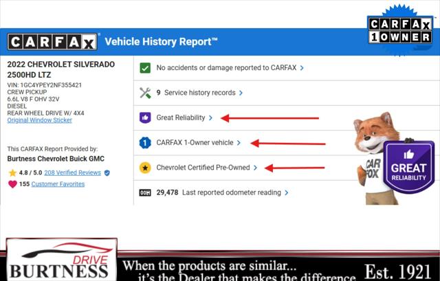 2022 Chevrolet Silverado 2500HD 4WD Crew Cab Standard Bed LTZ 2022 Chevrolet Silverado 2500HD 4WD Crew Cab Standard Bed LTZ