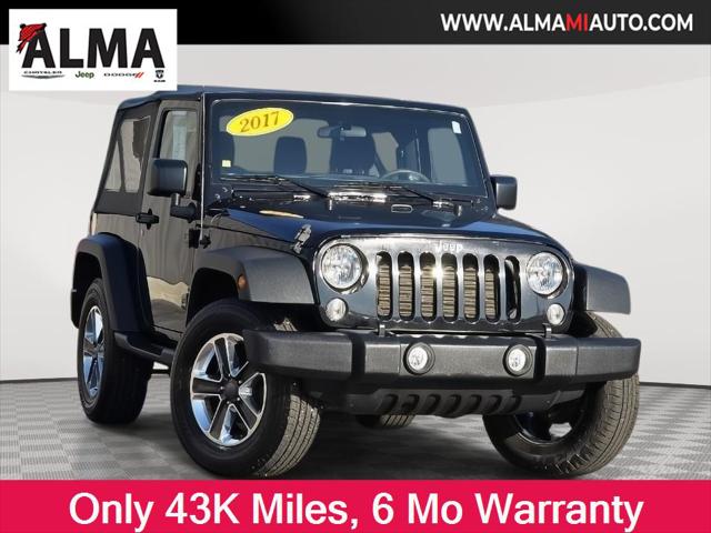 2017 Jeep Wrangler Sport 2017 Jeep Wrangler Sport