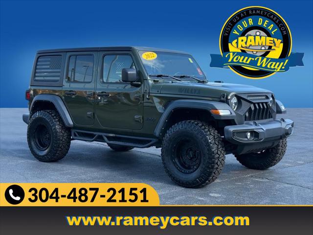 2022 Jeep Wrangler Unlimited Willys 4x4 2022 Jeep Wrangler Unlimited Willys 4x4