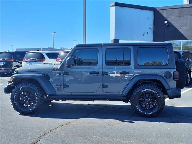 2021 Jeep Wrangler Unlimited Willys 4x4 2021 Jeep Wrangler Unlimited Willys 4x4
