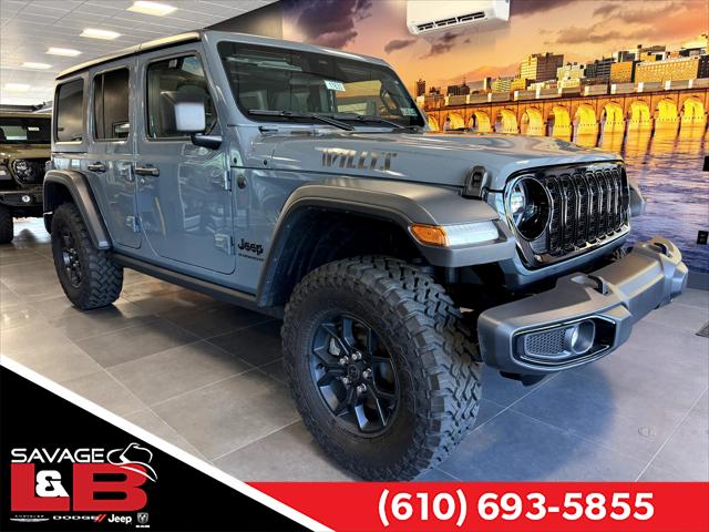2026 Jeep Wrangler WRANGLER 4-DOOR WILLYS 2026 Jeep Wrangler WRANGLER 4-DOOR WILLYS